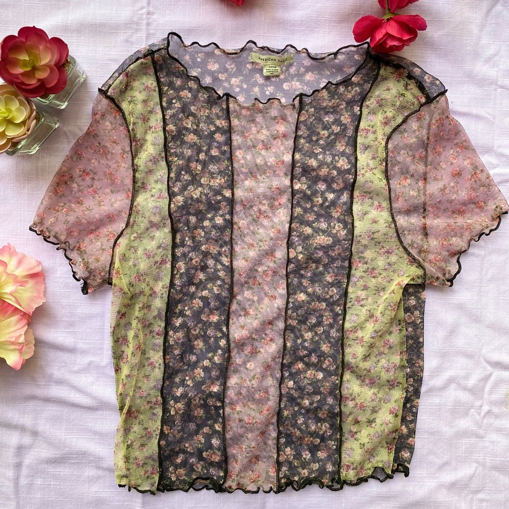 American Eagle shear shirt